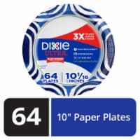 Dixie Ultra® Compostable 10-Inch Paper Plates Perspective: Main