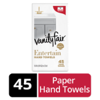 Vanity Fair Entertain Hand Towel Paper Napkins Perspective: Main