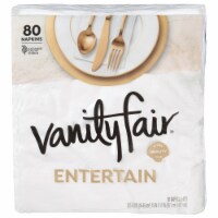 Vanity Fair Entertain Classic Paper Napkins