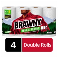 Brawny® Tear-A-Square® Paper Towels 3 Sheet Size Strong Paper Towel
