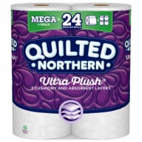 Quilted Northern Ultra Plush Bathroom Tissue Mega Rolls Perspective: Main