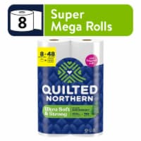 Quilted Northern® Ultra Plush Toilet Paper Super Soft & Strong Mega Rolls Perspective: Main