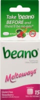Beano Meltaways Strawberry Dietary Supplement