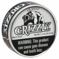 Grizzly Natural Moist Snuff