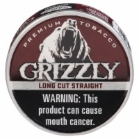 Grizzly Long Cut Straight Chewing Tobacco