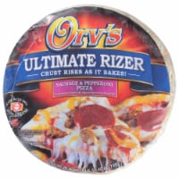 Orv's Ultimate Rizer Sausage & Pepperoni Frozen Pizza