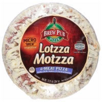 Brew Pub Pizza Lotzza Motzza 4-Meat Pizza Perspective: Main