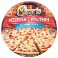 Orv's Pizzeria Ultra-Thin Sausage Frozen Pizza Perspective: Main