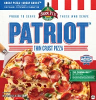 Brew Pub® Patriot™ Supreme Thin Crust Pizza Perspective: Main