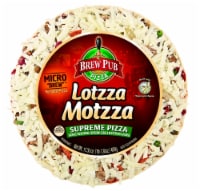 Brew Pub Pizza Lotzza Motzza Supreme Frozen Pizza