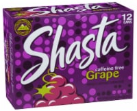 Shasta® Caffeine Free Grape Soda Can Perspective: Main