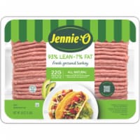 Jennie-O® All-Natural* 93% Lean/7% Fat Fresh Ground Turkey Perspective: Main