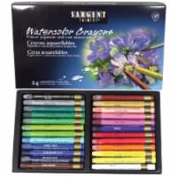 Sargent Art Watercolor Crayons Assorted Colors 24/Pack (SAR221124)