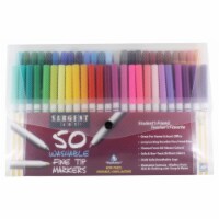 Sargent Art  Non-Toxic Washable Marker- Fine Tip- Pack of  50