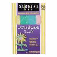 Sargent Art Inc. SAR224005 Sargent Art Modeling Clay Pastel Colors