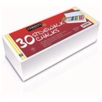 30Ct Sidewalk Chalk Best Buy Assortment