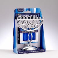 MINI MENORAH SET W/MINI CANDLES Perspective: Main