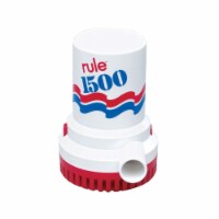 Rule 1500 G.P.H. Bilge Pump - White
