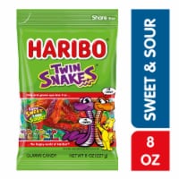 Haribo Twin Snakes Sweet Sour Gummi Candy 8 oz Foods Co