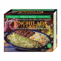 Amy's Spinach & Cheese Enchilada Verde Frozen Meal Perspective: Main