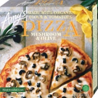 Amy's® Mushroom & Olive Frozen Pizza Perspective: Main