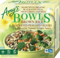 Amy's® Brown Rice Black-Eyed Peas and Veggies Bowl Frozen Meal