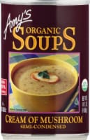Amy's® Organic Cream of Mushroom Semi-Condensed Soup Perspective: Main