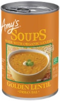 Amy's Indian Dal Golden Lentil Soup Perspective: Main