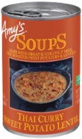 Amy's Thai Curry Sweet Potato Lentil Soup