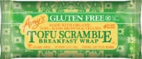 Amy's Gluten Free Tofu Scramble Breakfast Wrap Perspective: Main