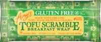 Amy's Gluten Free Tofu Scramble Breakfast Wrap Perspective: Main