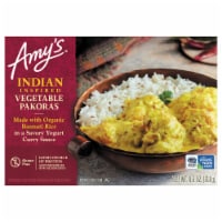 Amy's® Indian Vegetable Pakoras Frozen Meal Perspective: Main