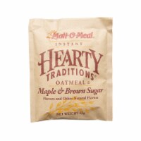 Hearty Traditions Maple and Brown Sugar Instant Oatmeal, 1.51 Ounce -- 200 per case.