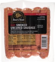 Boar's Head Hot Smoked Uncured Sausage Perspective: Main