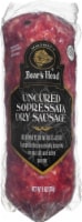Boar's Head Uncured Sopressata Dry Sausage Perspective: Main