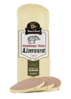 Boar's Head Strassburger Liverwurst Fresh Sliced Deli Meat Perspective: Main