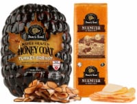 Boar's Head Maple Honey Glazed Turkey Fresh Sliced Deli Meat Perspective: Main