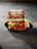 Boar's Head SmokeMaster Baby Swiss Cheese Half Sub Sandwich