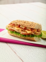 Boar's Head EverRoast American Cheese Half Sub Sandwich Perspective: Main