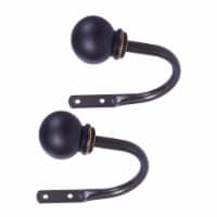 Kenney Manufacturing Company Decorative Ball Holdbacks - Oil Rubbed Bronze