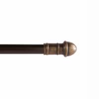 Kenney® Dresden Fast Fit™ Easy Install Adjustable Café Curtain Rod - Oil Rubbed Bronze