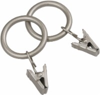 Kenney Manufacturing Company Curtain Rod Clip Rings - Antique Pewter