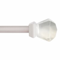 Kenney® Walton Standard Decorative Curtain Rod - Brushed Nickel Perspective: Main