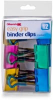 Officemate Easy Grip Binder Clips - Assorted Perspective: Main