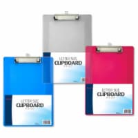 Officemate® Transparent Plastic Clipboard Perspective: Main