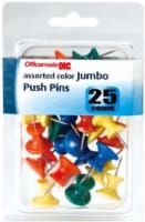Officemate OIC® Jumbo Push Pins - assorted