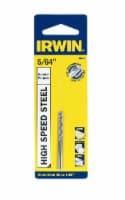 Irwin 5/64 in.  x 2 in. L High Speed Steel Drill Bit Perspective: Main
