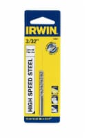 Irwin  3/32 in.  x 2-1/4 in. L High Speed Steel Drill Bit Perspective: Main