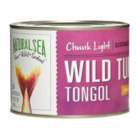 Natural Sea Wild Tongol Tuna, Unsalted, Chunk Light - Case of 6 - 66.5 oz.