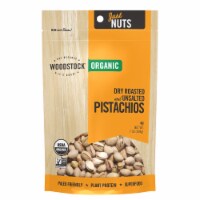 Woodstock Just Nuts Organic Dry Roasted & Unsalted Pistachios